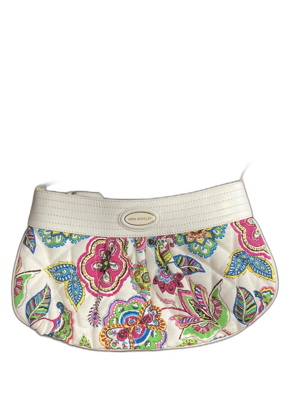 Vera Bradley Palm Beach Gardens Floral Paisley Shoulder Bag EUC